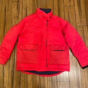 Rag & Bone Red Puffer Jacket